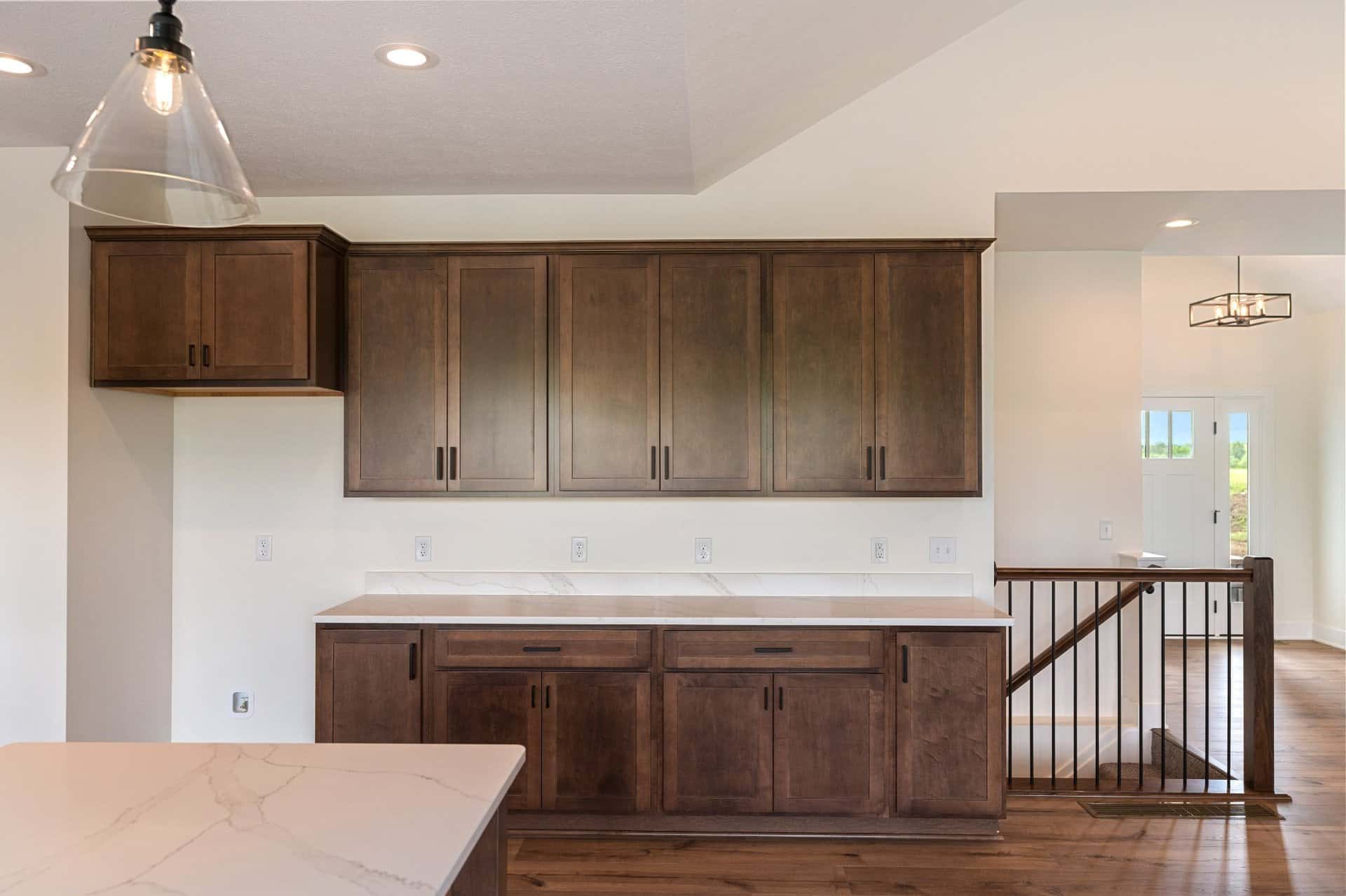 black-sink-matte-faucet-plain-township-ohio-luxury-kitchen