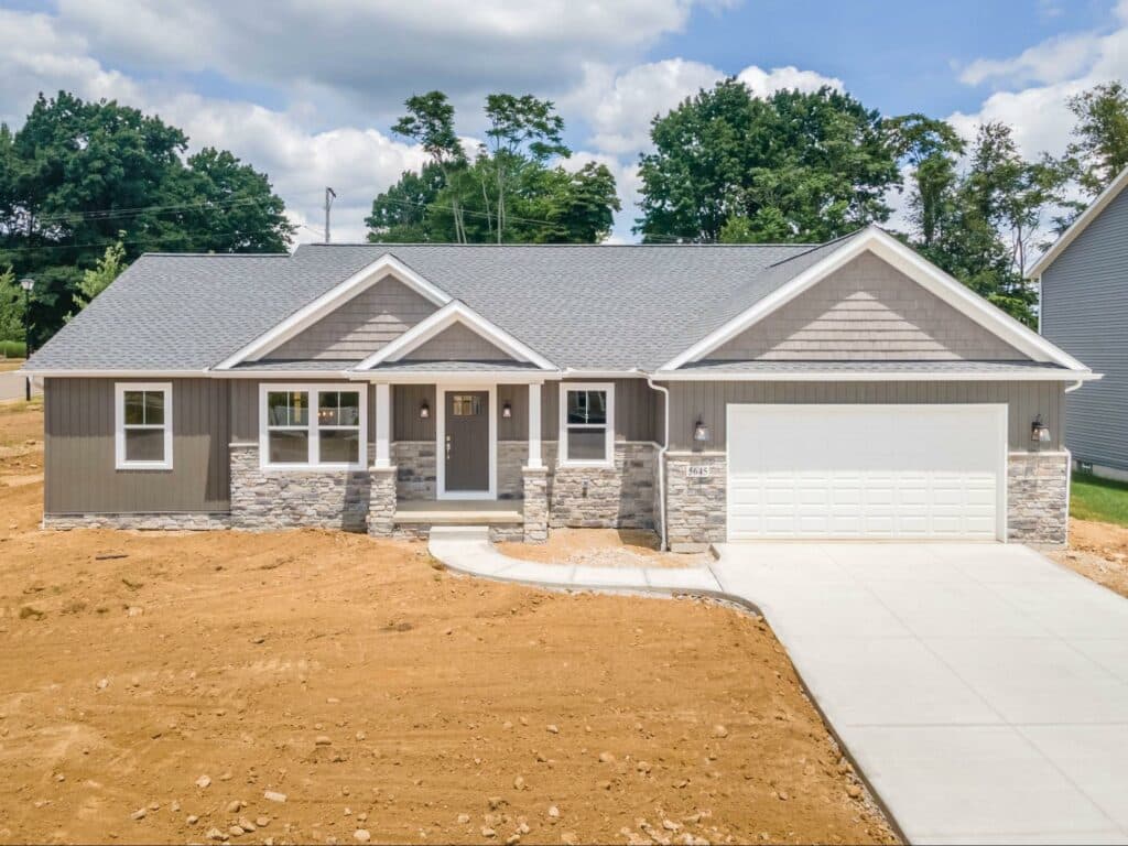 Build a new home on your lot.